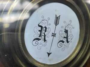 Antique Viennese style wall clock - 3