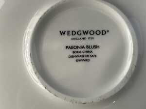 Wedgwood 'Peonia Blush' set of four tea duos - 4