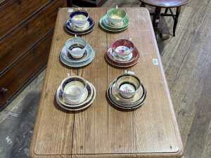 Antique pine table - 4