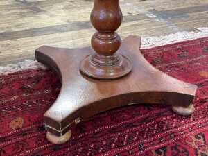 19th century walnut occasional table - 4