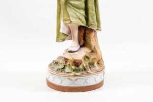 Royal Dux porcelain figure of a man holding a jug. - 3