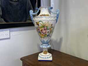 Mid century Italian porcelain vase