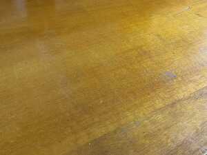 Antique timber map chest - 5
