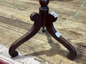 Victorian mahogany book stand - 3