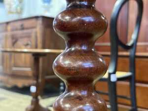 Victorian mahogany book stand - 4