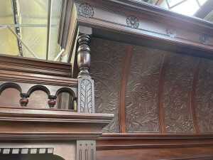 Victorian Aesthetic Movement mahogany sideboard, 1880s - 5