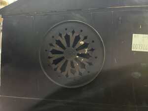 Antique French slate mantel clock, retailed by Drummond & Co. Melbourne - 4
