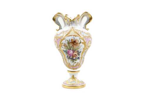 Antique Sevres style porcelain vase