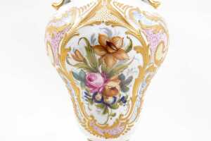 Antique Sevres style porcelain vase - 2