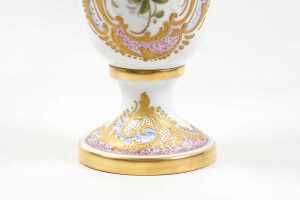 Antique Sevres style porcelain vase - 4