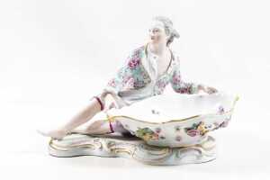 Pair of Meissen porcelain sweetmeats dishes - 2