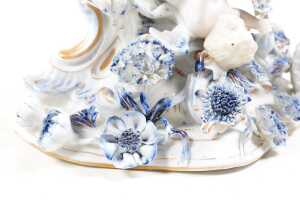 Pair of antique porcelain sconces. - 4