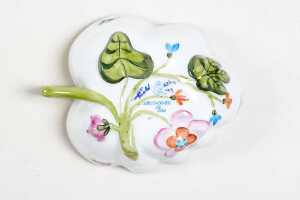 Herend hand painted porcelain tea setting for two - 5