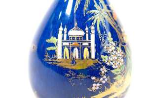 Antique Carlton Ware 'Persian' (Taj Mahal) porcelain vase, mid 1920s - 2