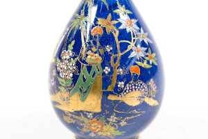Antique Carlton Ware 'Persian' (Taj Mahal) porcelain vase, mid 1920s - 3