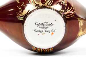 Carlton Ware 'Rouge Royale' genie lamp table lighter - 5