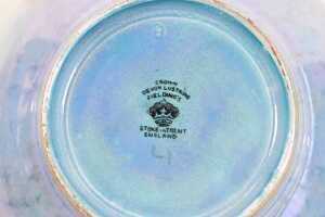 Three antique Crown Devon Lustre bowls - 5
