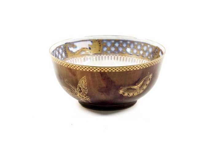 Daisy Makeig-Jones for Wedgwood, Butterfly Lustre porcelain bowl