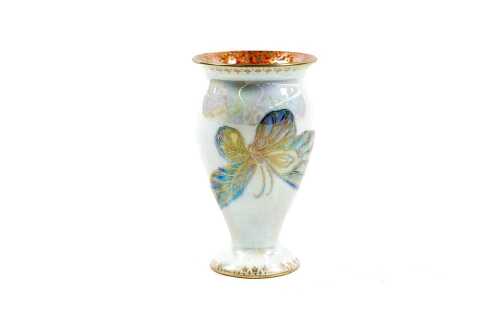 Daisy Makeig-Jones for Wedgwood, Butterfly Lustre porcelain vase