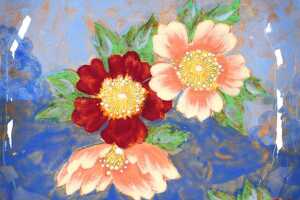 Royal Doulton Wild Roses series plate - 2