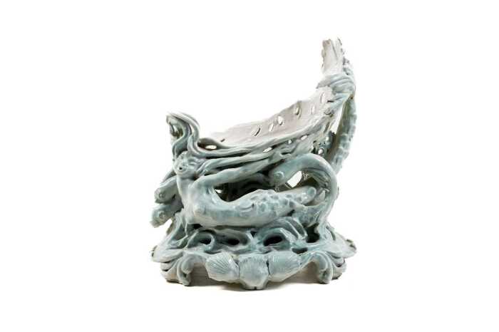 Gwen Watson, earthenware spill vase