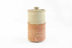 Gus McLaren mid-century studio pottery canister