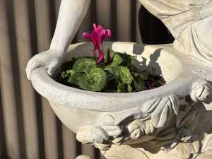 Art Nouveau style statue of a lady - 3