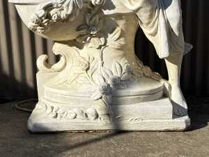 Art Nouveau style statue of a lady - 4