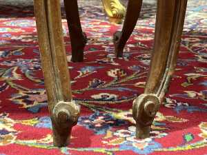Pair of French walnut bedside tables - 5