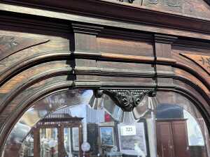 Antique French rosewood armoire - 5