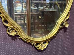 Gilt frame mirror - 3