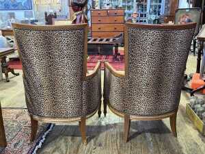 Pair of bergere chairs - 3