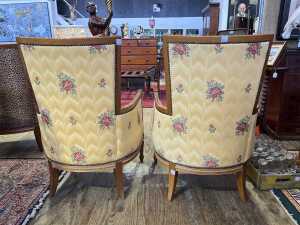 Pair of bergere chairs - 3