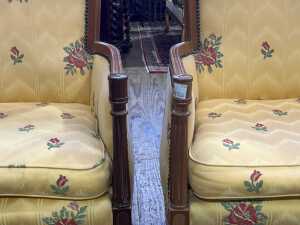 Pair of bergere chairs - 4