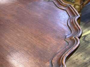 Victorian walnut wine table - 5