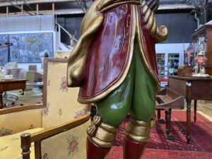 Blackamoor figural standard lamp - 5