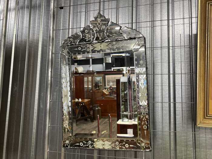 Venetian style wall mirror