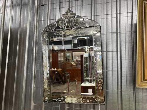 Venetian style wall mirror