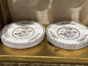 Wedgwood 'Kutani Crane' porcelain dinner setting for ten - 5