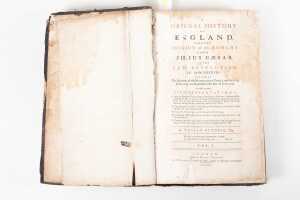 Three volumes of 'A General History of England' by William Guthrie, 1744-1751 - 2