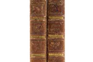 Antique Lord Byron's 'Don Juan' volumes I & II - 2