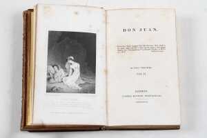Antique Lord Byron's 'Don Juan' volumes I & II - 3