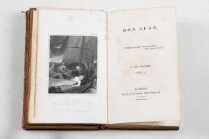 Antique Lord Byron's 'Don Juan' volumes I & II - 4