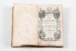 Three antique calfbound books - 3