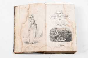 Three antique calfbound books - 4