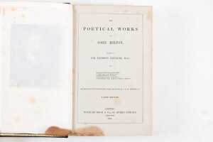 Three antique books, including two Poetical Works - 2