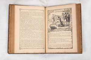 A leather bound edition of The Pilgrim's Progress by John Bunyan, with notes by Rev. Robert Maguire M.A. - 3