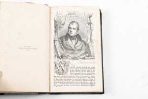 Six antique volumes of Chamber's Miscellany, c. 1844 - 5