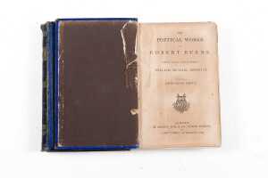 Three antique Poetical Works books - 3