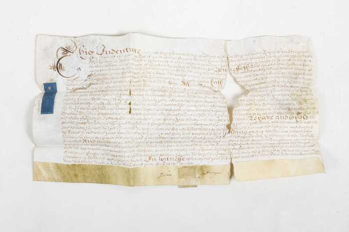 Queen Anne era indenture, 1713